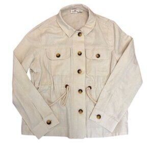Vineyard Vines Linen Cotton Utility Jacket – Size M NEW